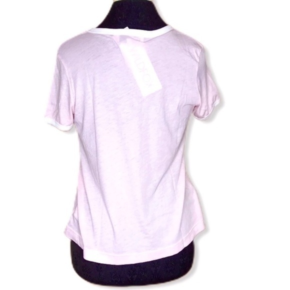 Wildfox NWT Textrovert Blush Colored T-shirt - Picture 5 of 5